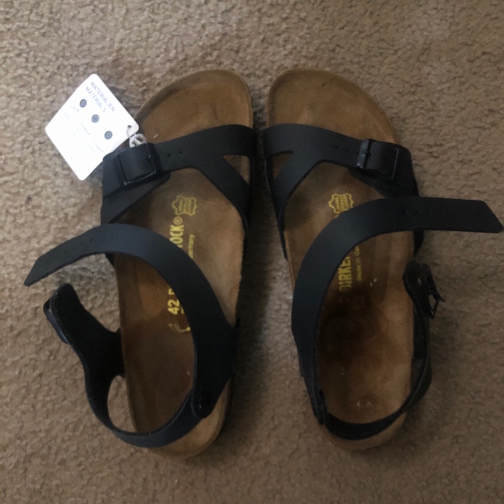 Black Birkenstocks